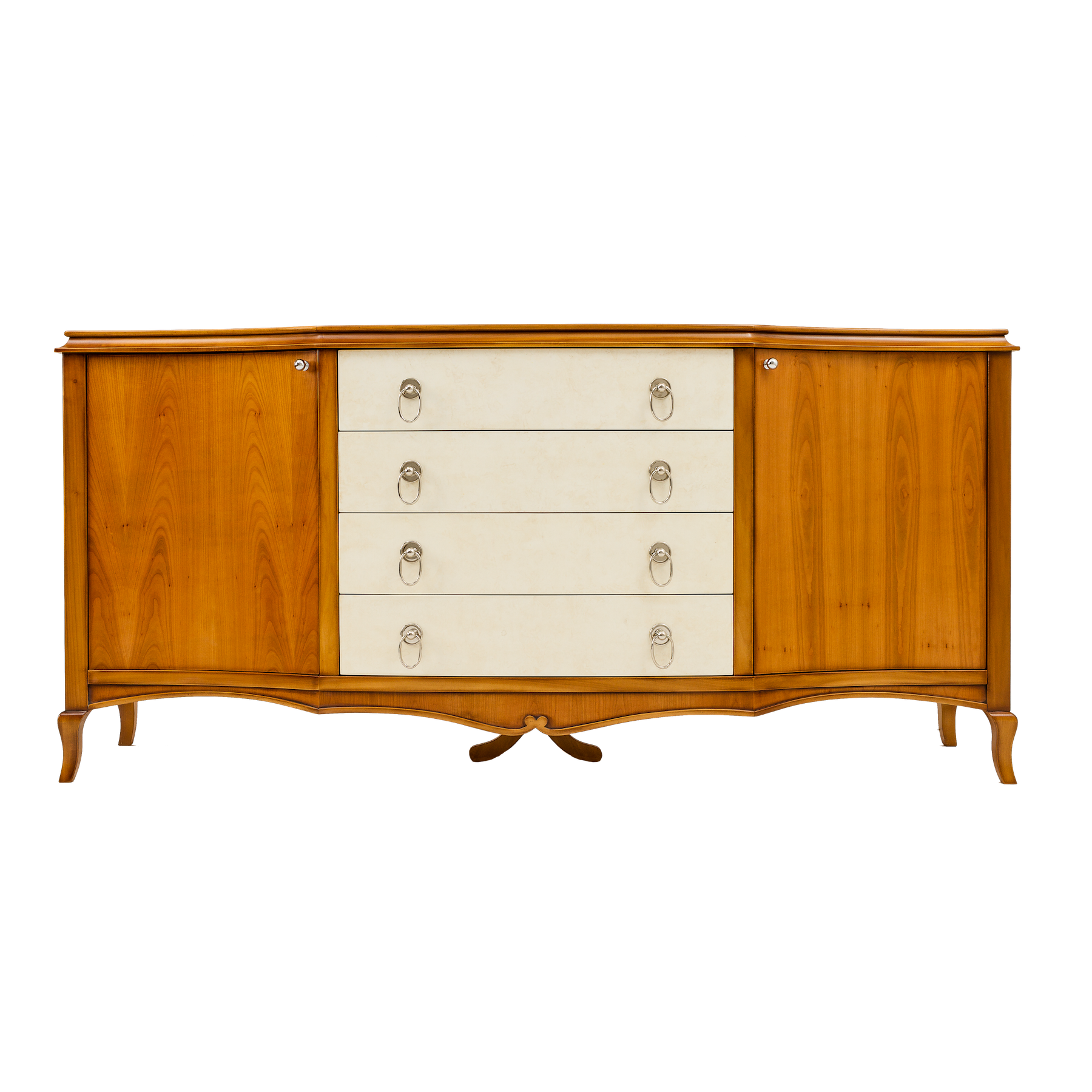 LCI Decora N0204 credenza 2 porte 4 cassetti legno