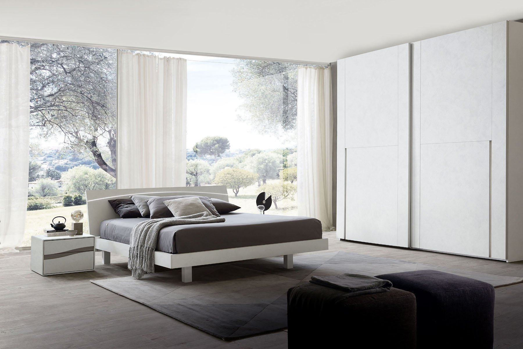 S75 Prodigi Moon divano curvo