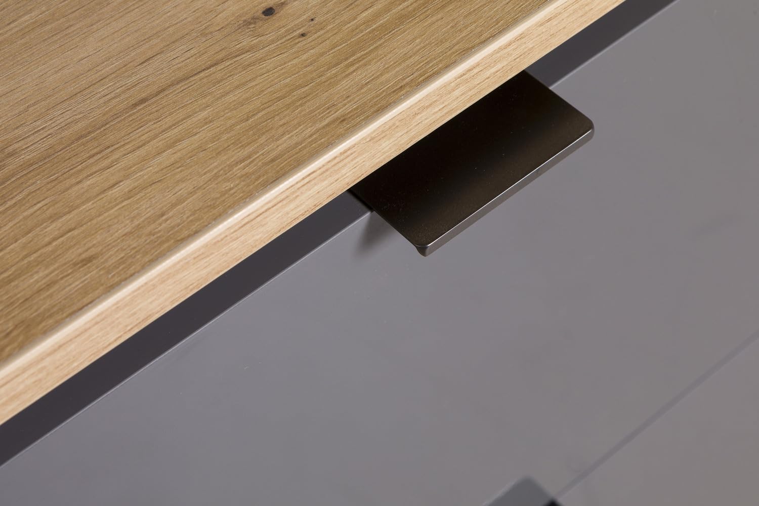 COMPOSAD Cornice Mobile Porta TV 2 Ante 2 Cassetti Rovere