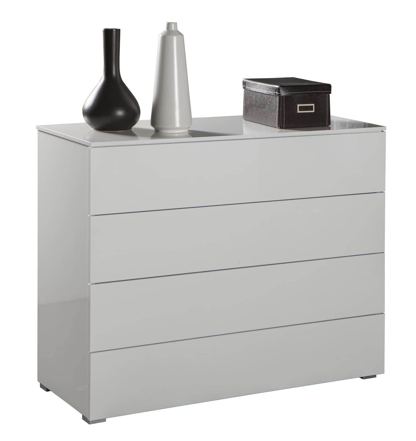 Composad Privilegio Cassettiera 4 Cassetti Bianco 108x85 cm