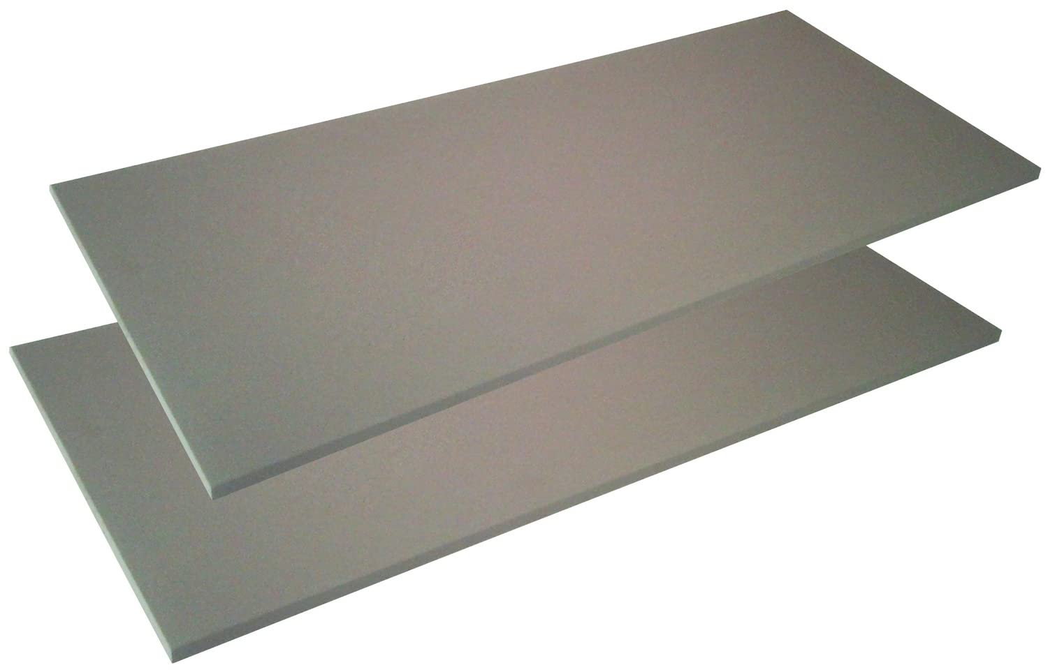COMPOSAD Coppia ripiani AR9303 grigi 117,7x50,9 cm