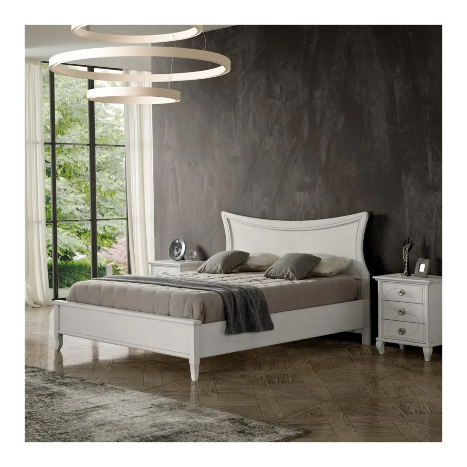 Epocantica Letto Matrimoniale King Size 180x200 Legno