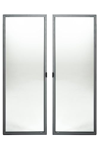 Composad Rilega LB8055 ante vetro libreria coppia 73,7 cm