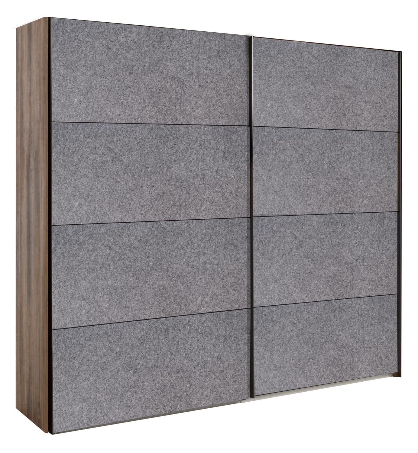 Composad Systema 200x223x67 armadio 2 ante scorrevoli rovere bianco