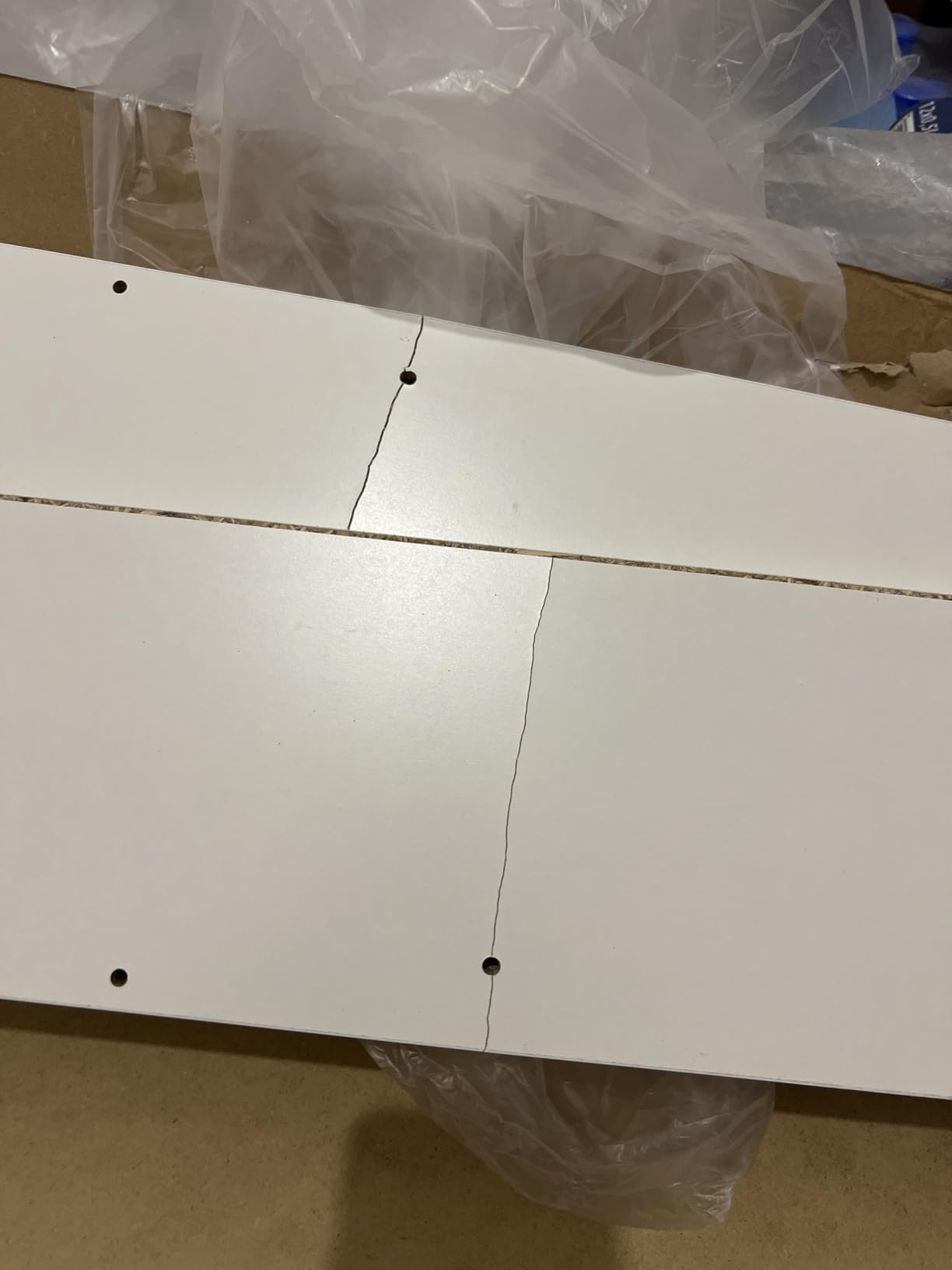 COMPOSAD Espresso scarpiera 5 ribalte bianco laccato slim