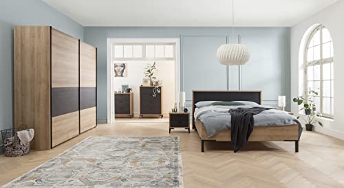 Composad Oronero camera da letto 6 mobili rovere e nero