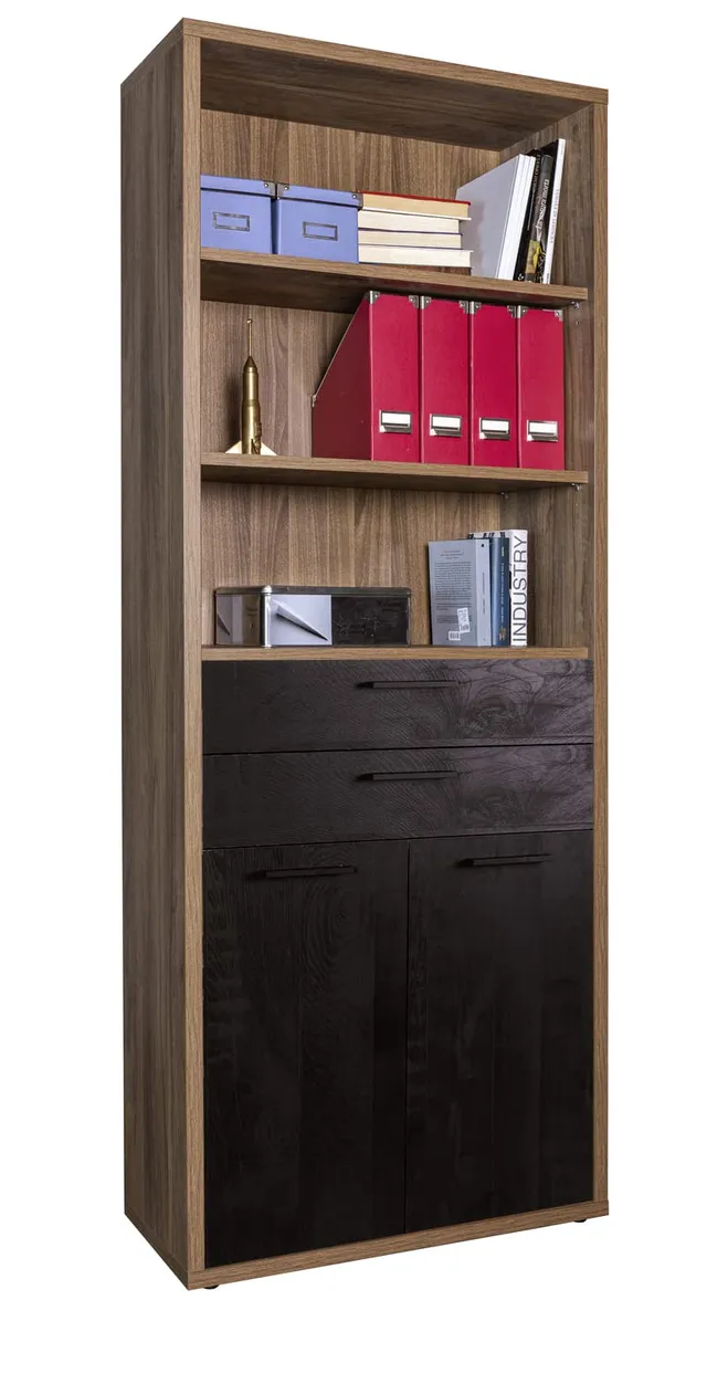 Composad Davinci Brera Libreria Alta 81 cm Noce Brera