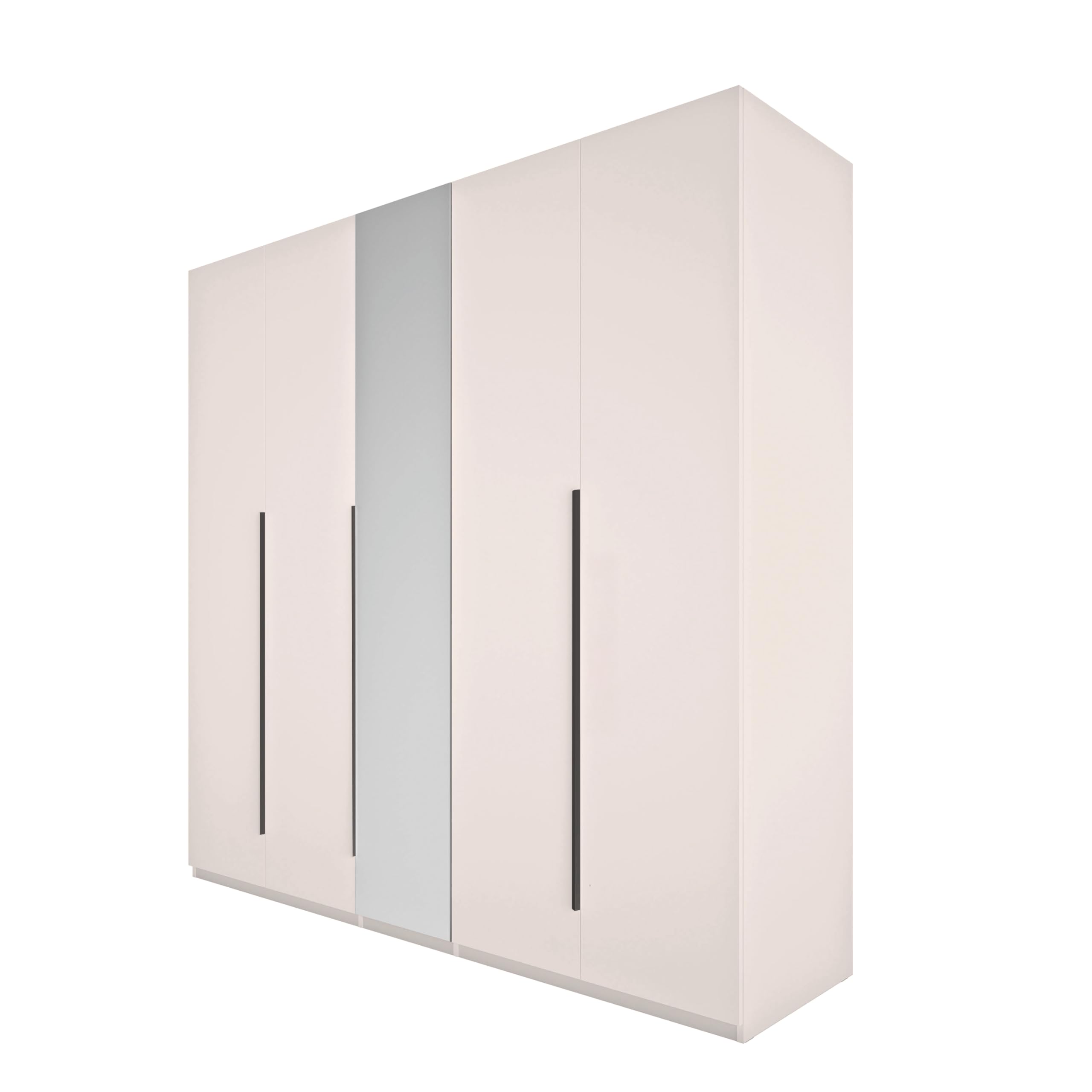 Composad Favorita armadio 5 ante con specchio grigio