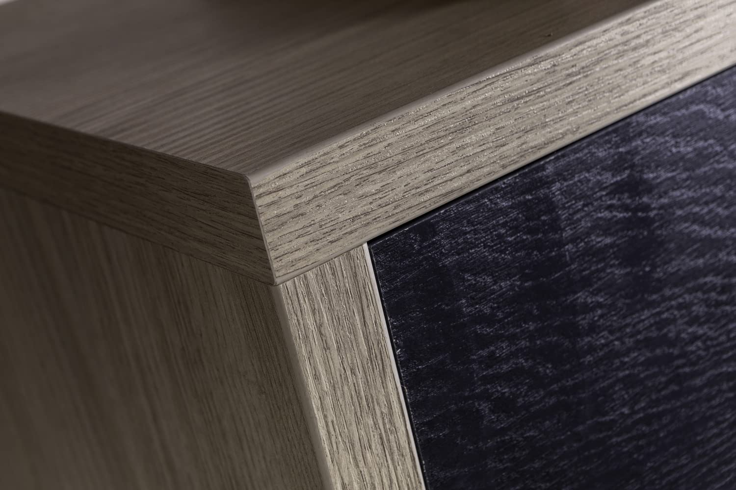 Composad Davinci 4 ante 2 cassetti mobile rovere nero 81,6 cm