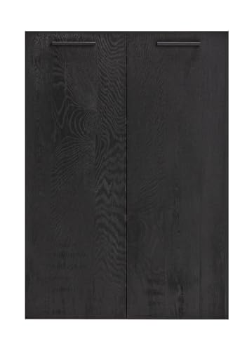 COMPOSAD Davinci Brera coppia ante libreria nero chalet