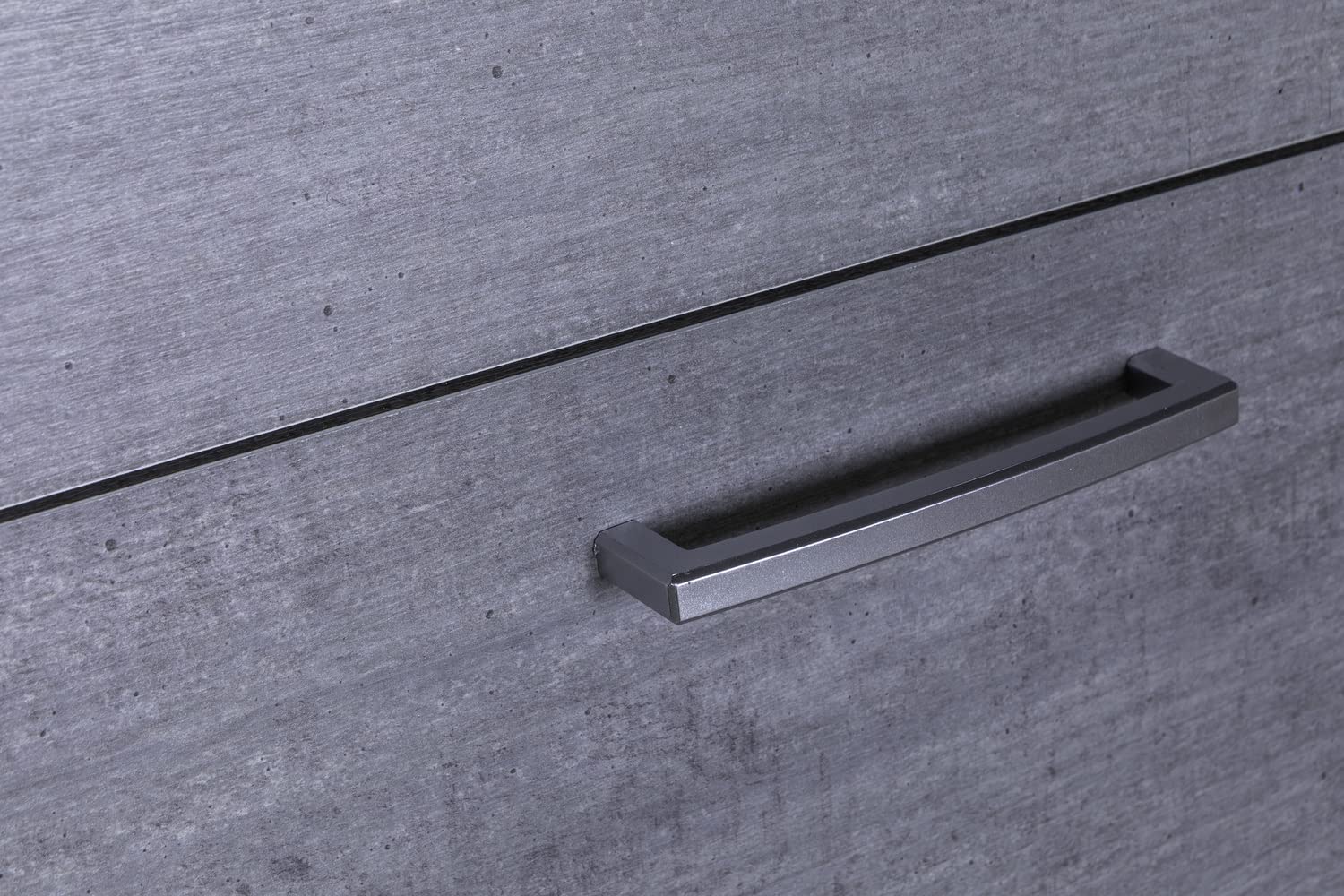 Composad Facile scarpiera 5 ribalte grigio cemento slim