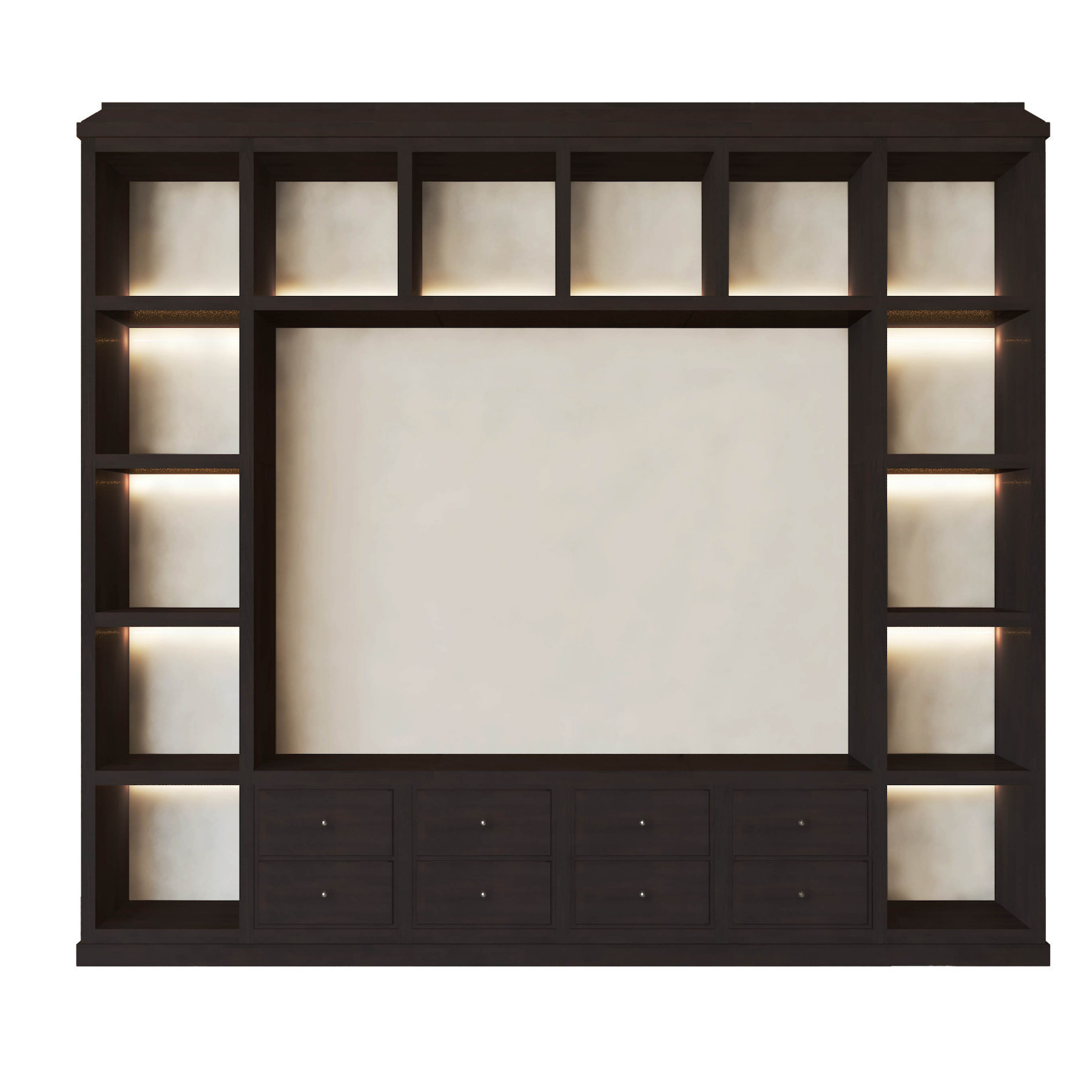 LCI Decora DC01P libreria 270 cm soggiorno