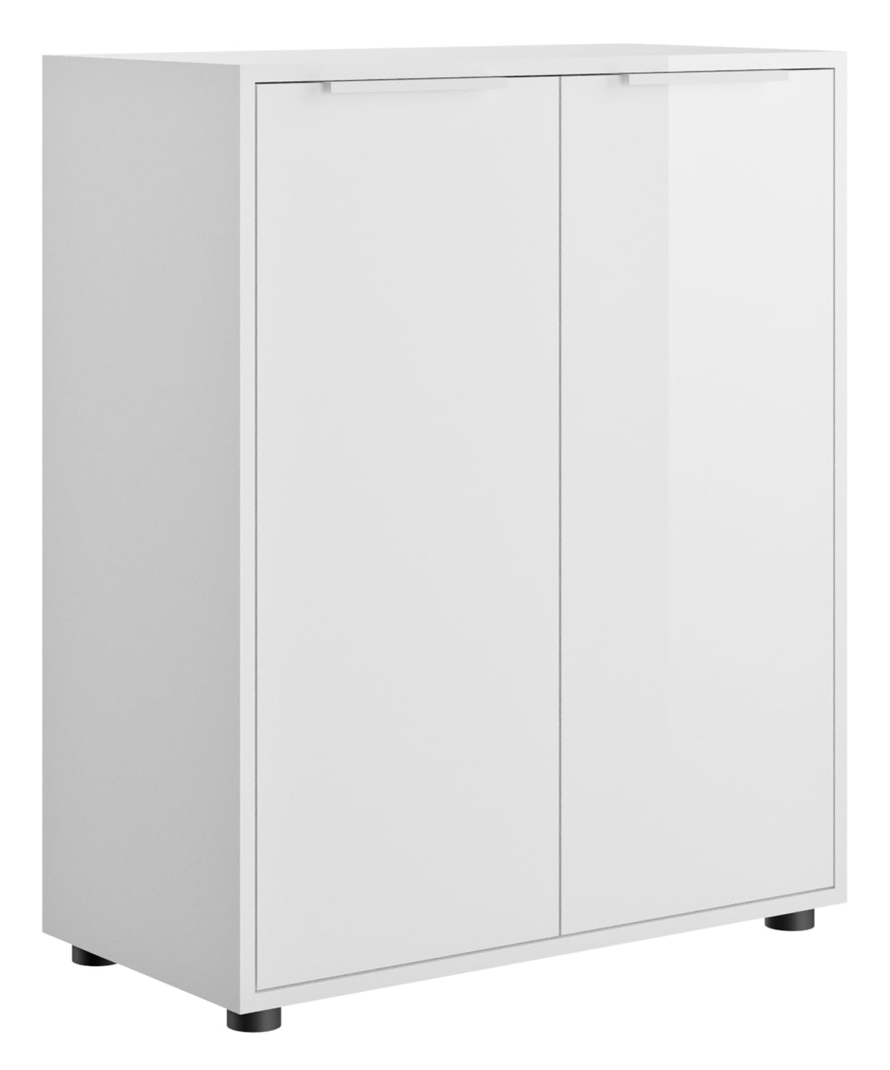 Composad Espresso armadio basso 2 ante bianco laccato