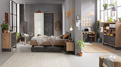 Composad LaFabrica LT2102 LT2103 Cassettone Letto Grigio Tadao