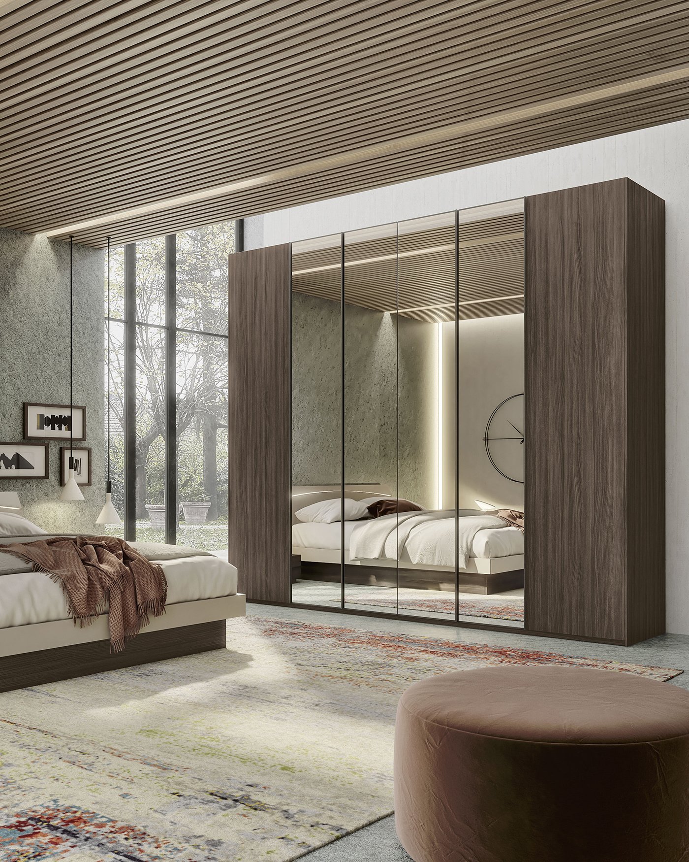 S75 I Prodigi camera da letto coordinata moderna