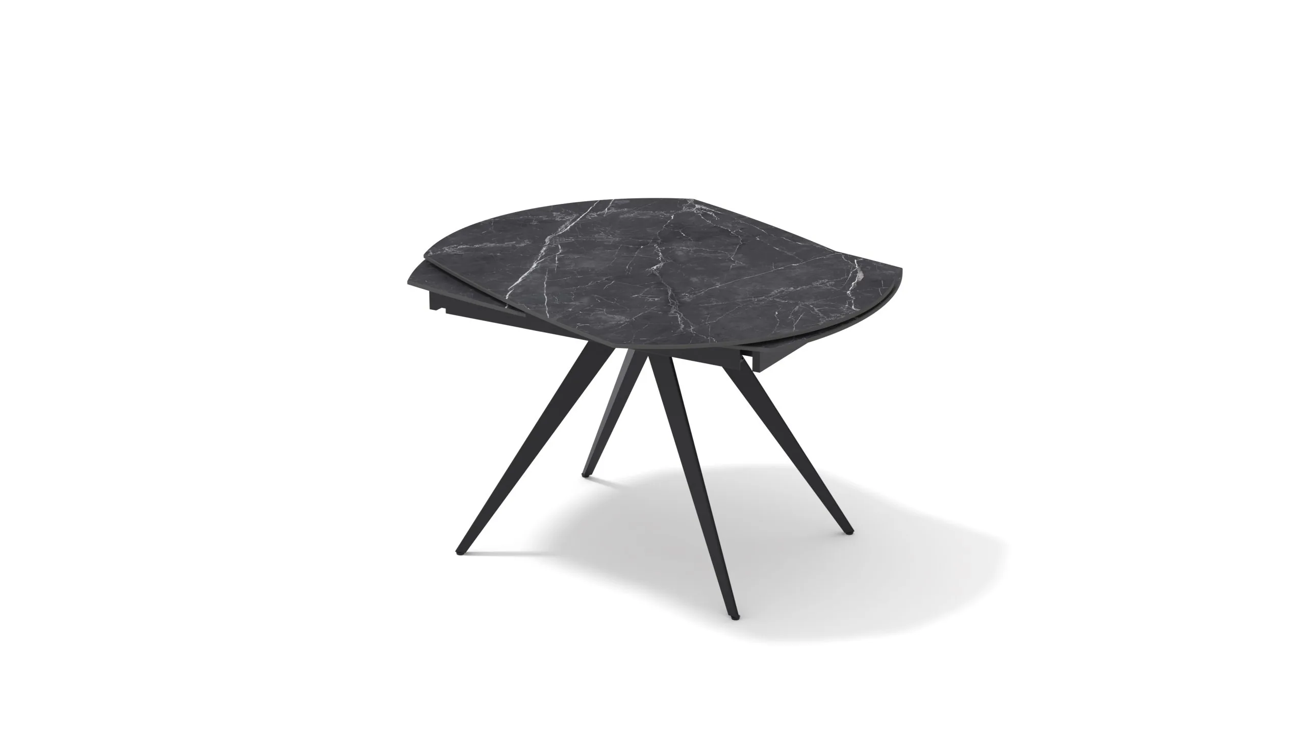 Epocantica Lavinia Nero Tavolo Allungabile 120-180 cm Ceramica