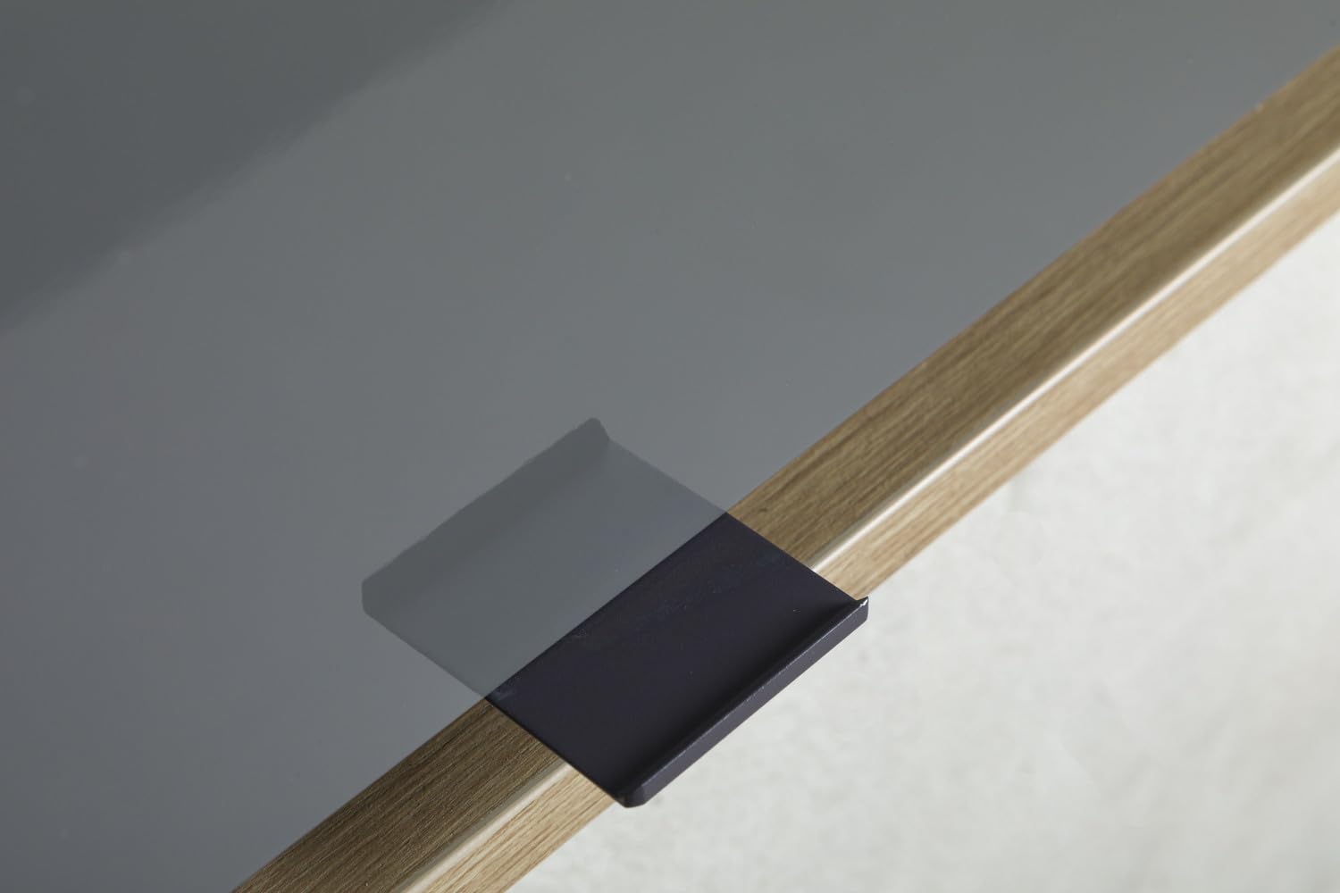 Composad Cornice 1 Ribalta Pensile Soggiorno Rovere Titanio