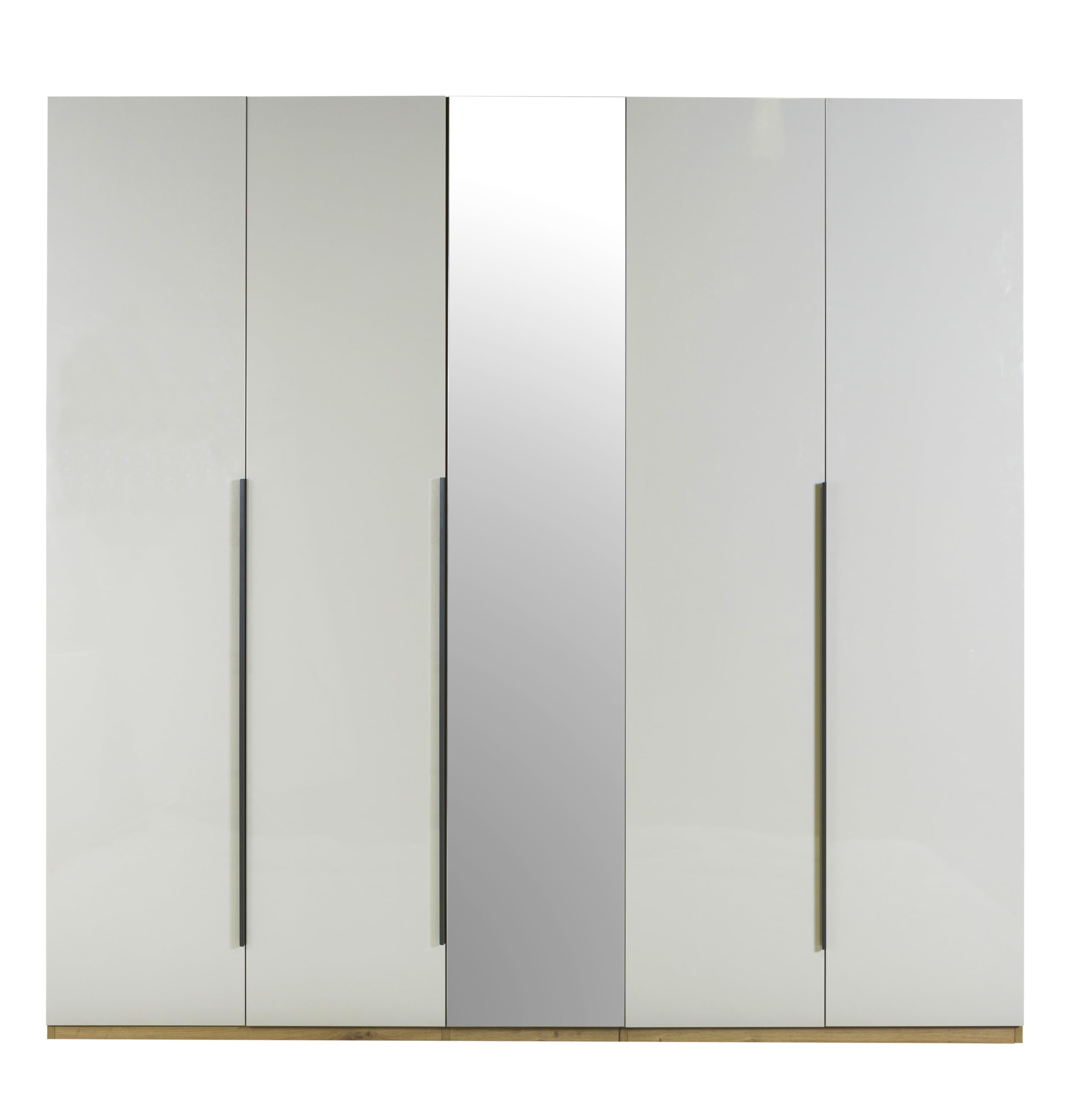 Composad Sposami Armadio 5 Ante Specchio Rovere Mielato
