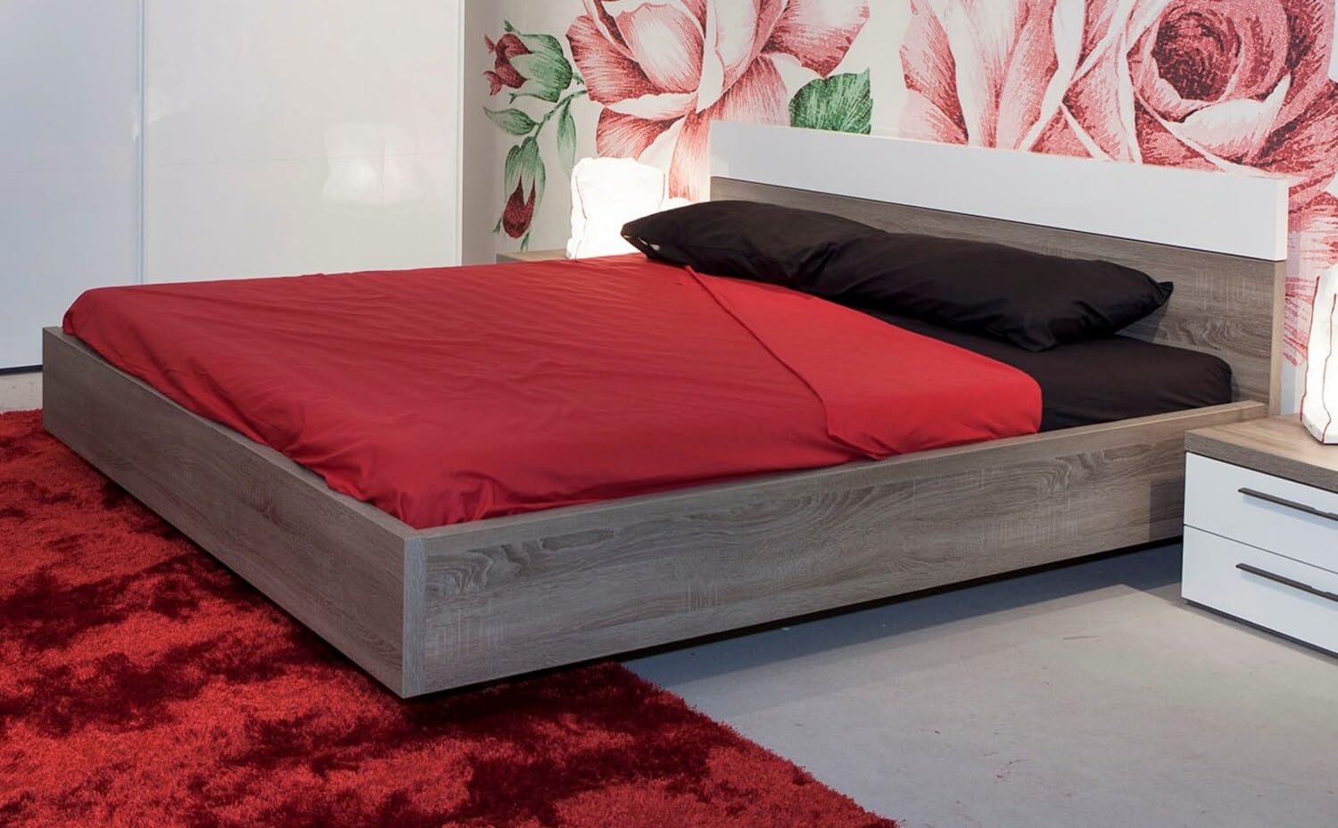 Composad Momenti Letto King Size Rovere Sonoma e Bianco
