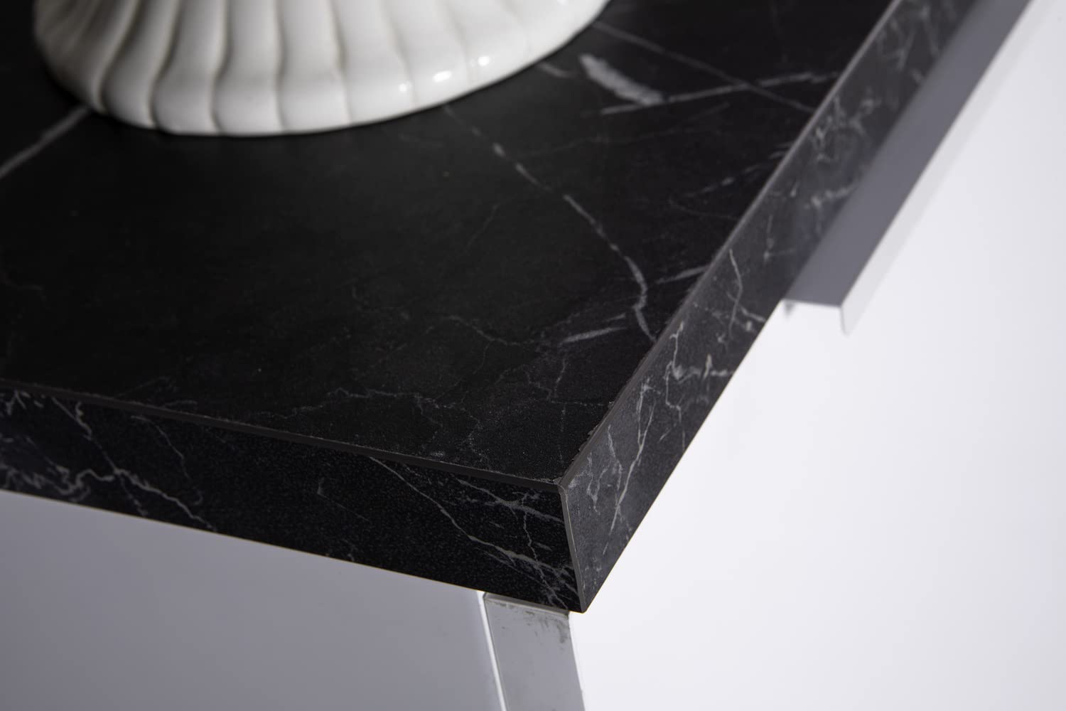 Composad Mundi scarpiera marmo zebra bianco 120x102x35 3 ante