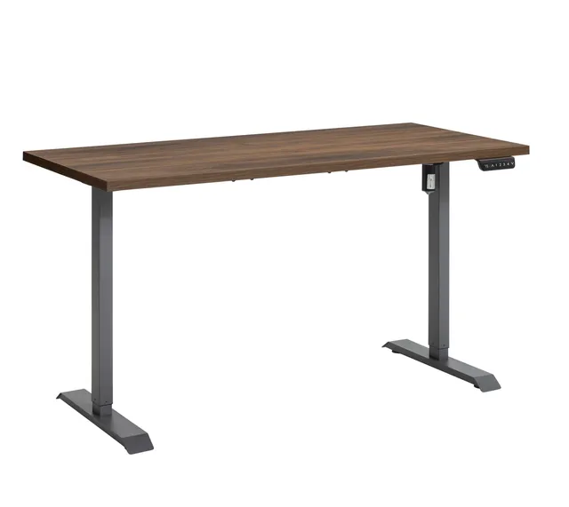 Composad Energia scrivania regolabile 150x69 noce brera elettrica