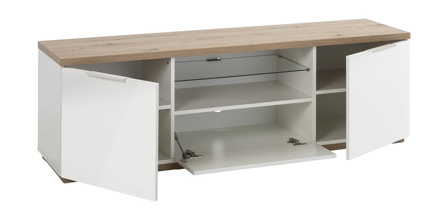 Composad Mundi soggiorno completo 4 mobili rovere miele