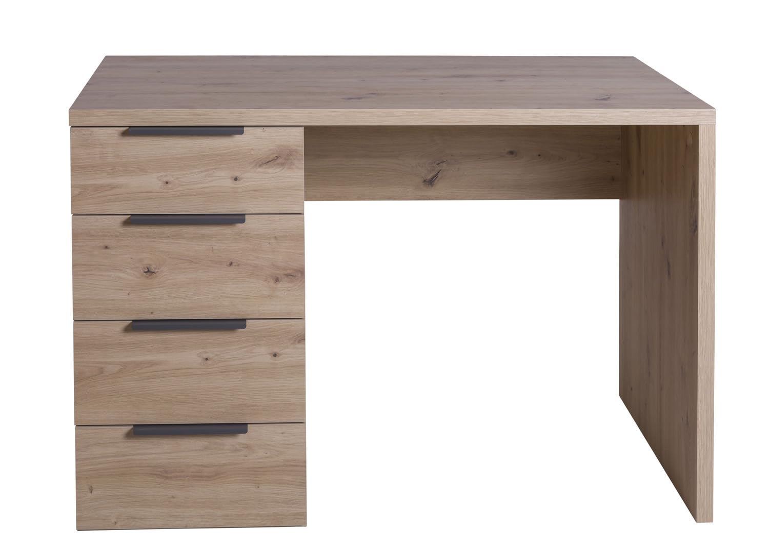 Composad Espresso Scrivania 4 Cassetti Rovere Mielato 110x74x60 cm
