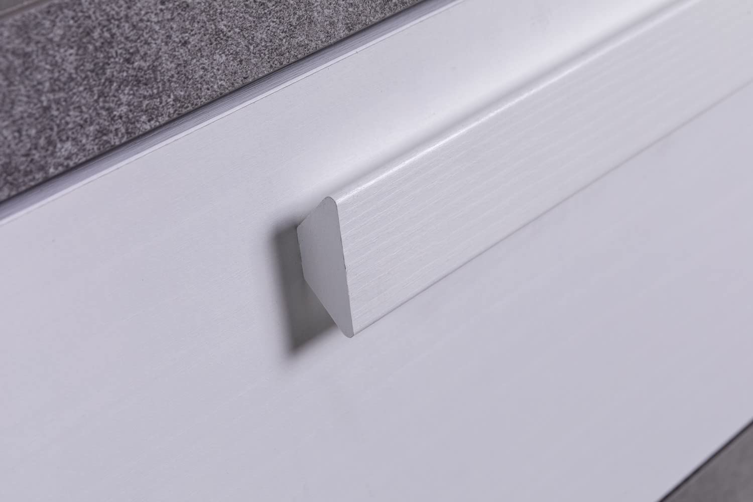 Composad Ador'a camera da letto 5 pezzi cemento e bianco specchio
