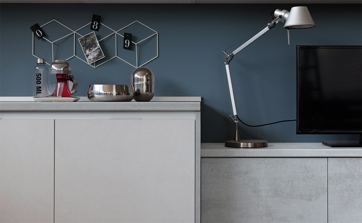 S75 Supreme City cucina Cemento 293x473 cm