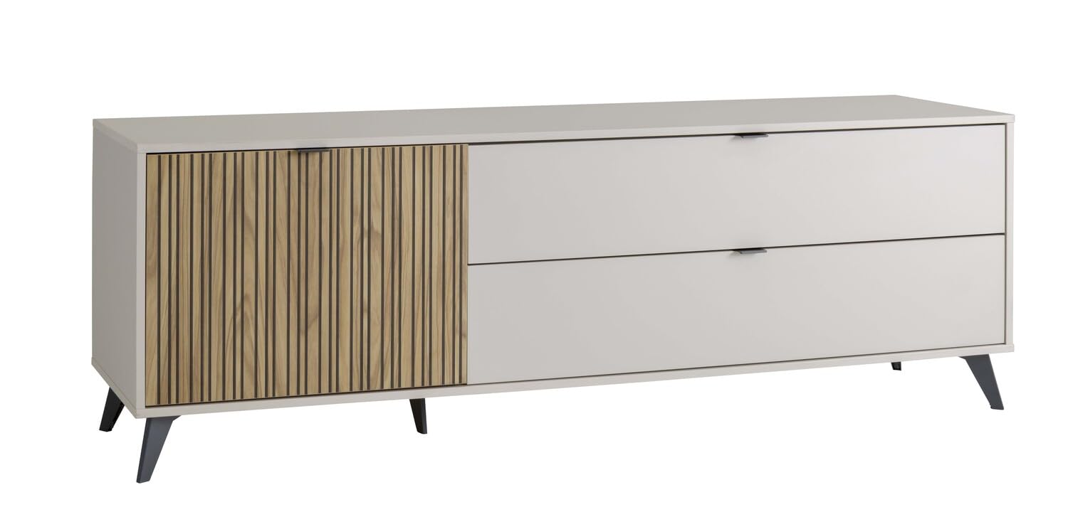 Composad Brina mobile porta TV 200 cm cashmere marmo