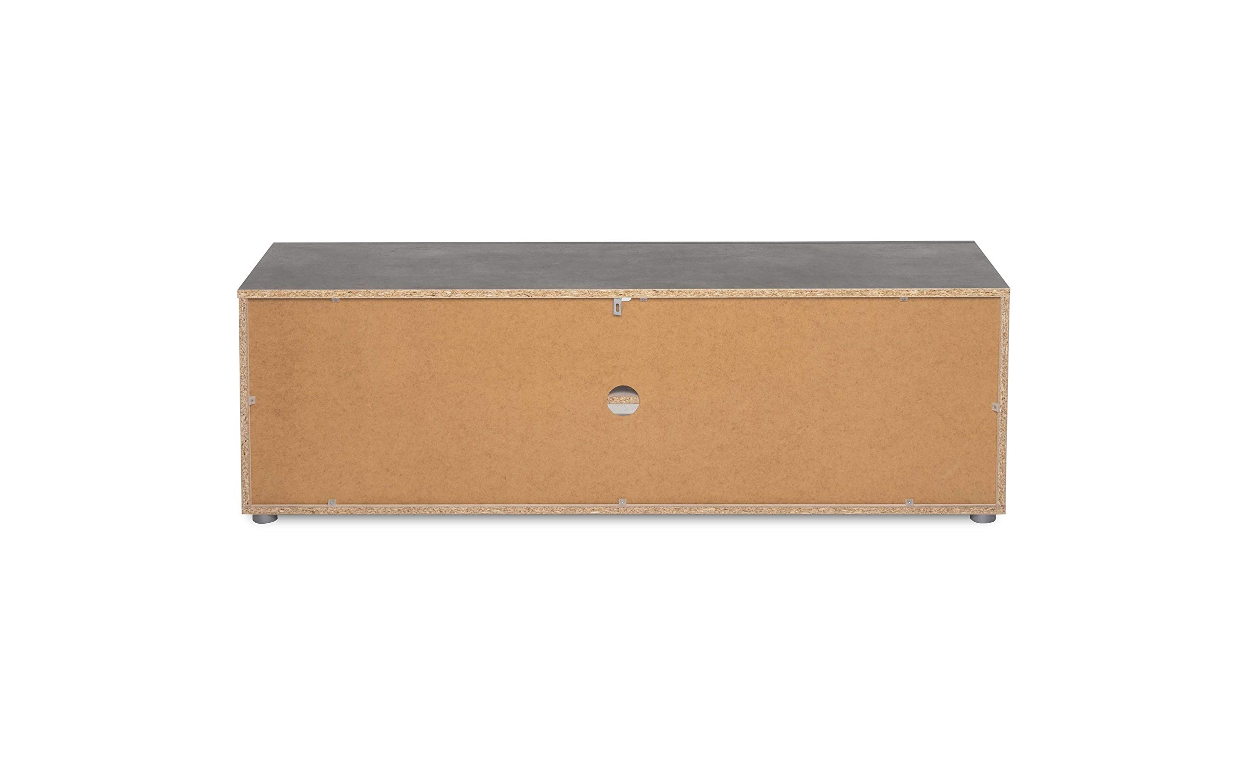 Iperbriko mobile porta TV 2 ante rovere ossido 130 cm