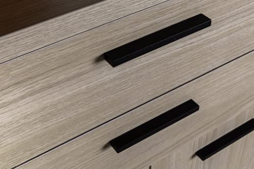 Composad Davinci armadio 4 ante 2 cassetti rovere