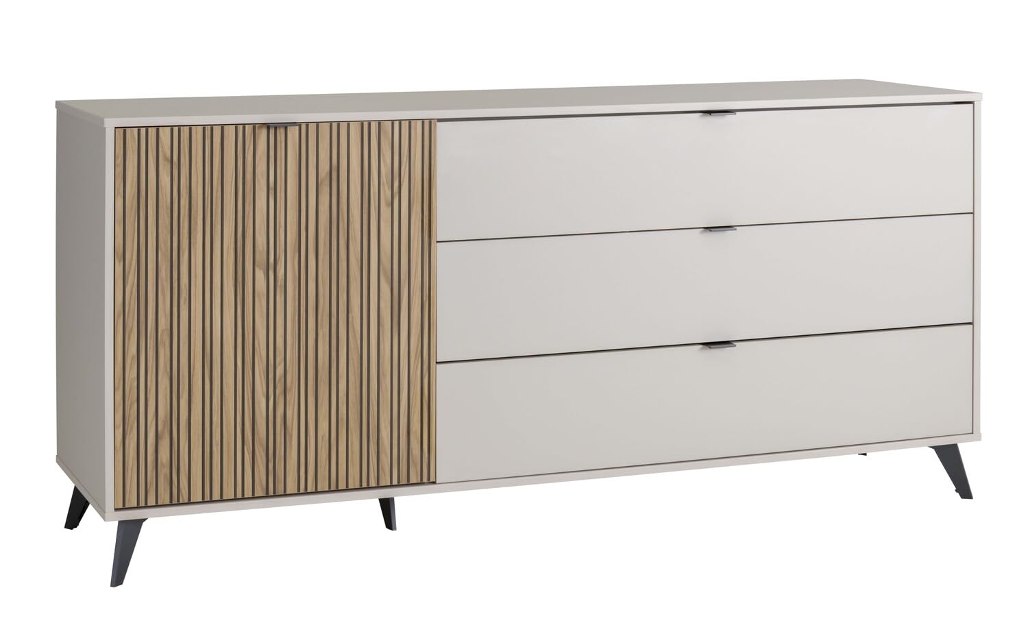 Composad Ilago Soggiorno Completo 4 Pezzi Strippedwood