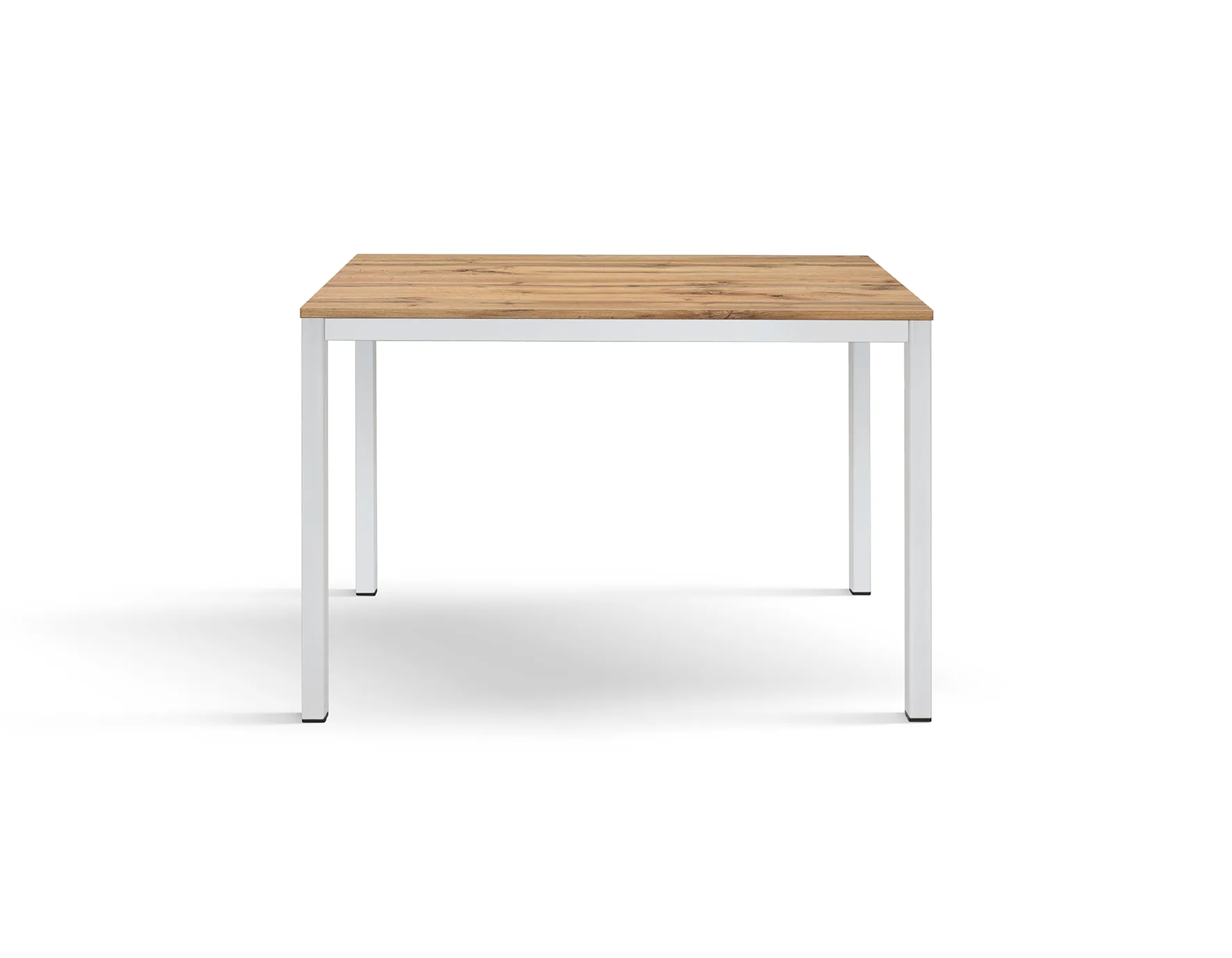 Epocantica Tavolo Fisso 80x80 Rovere Gambe Antracite 4 Posti