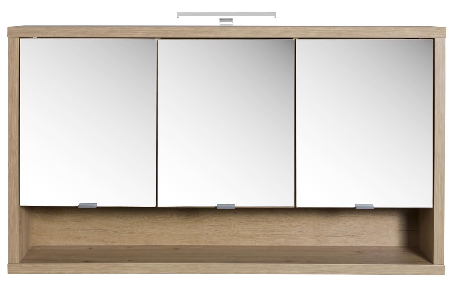 Composad Ladama specchiera bagno 3 ante rovere mielato