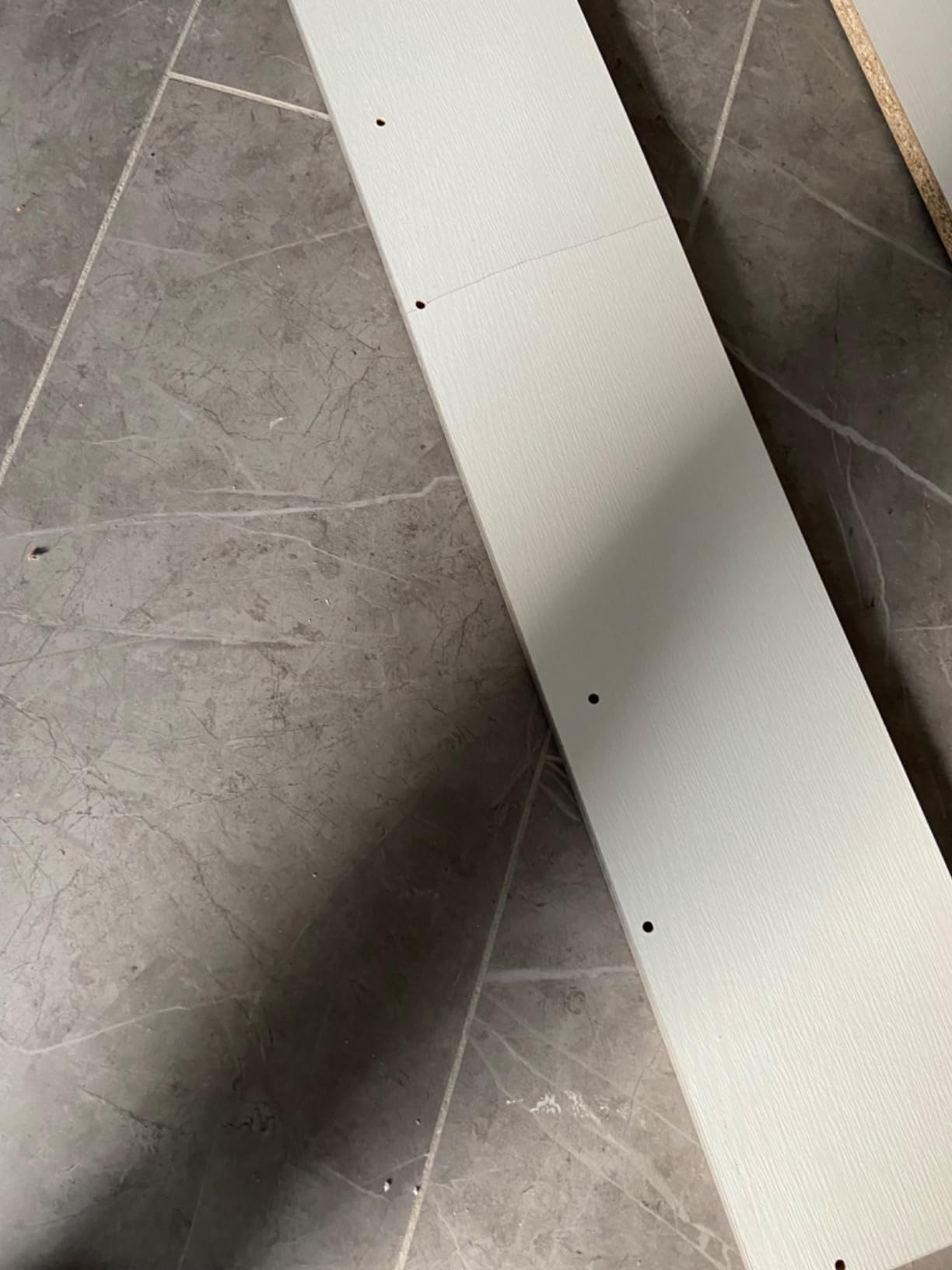 Composad Facile scarpiera 5 ribalte grigio cemento slim