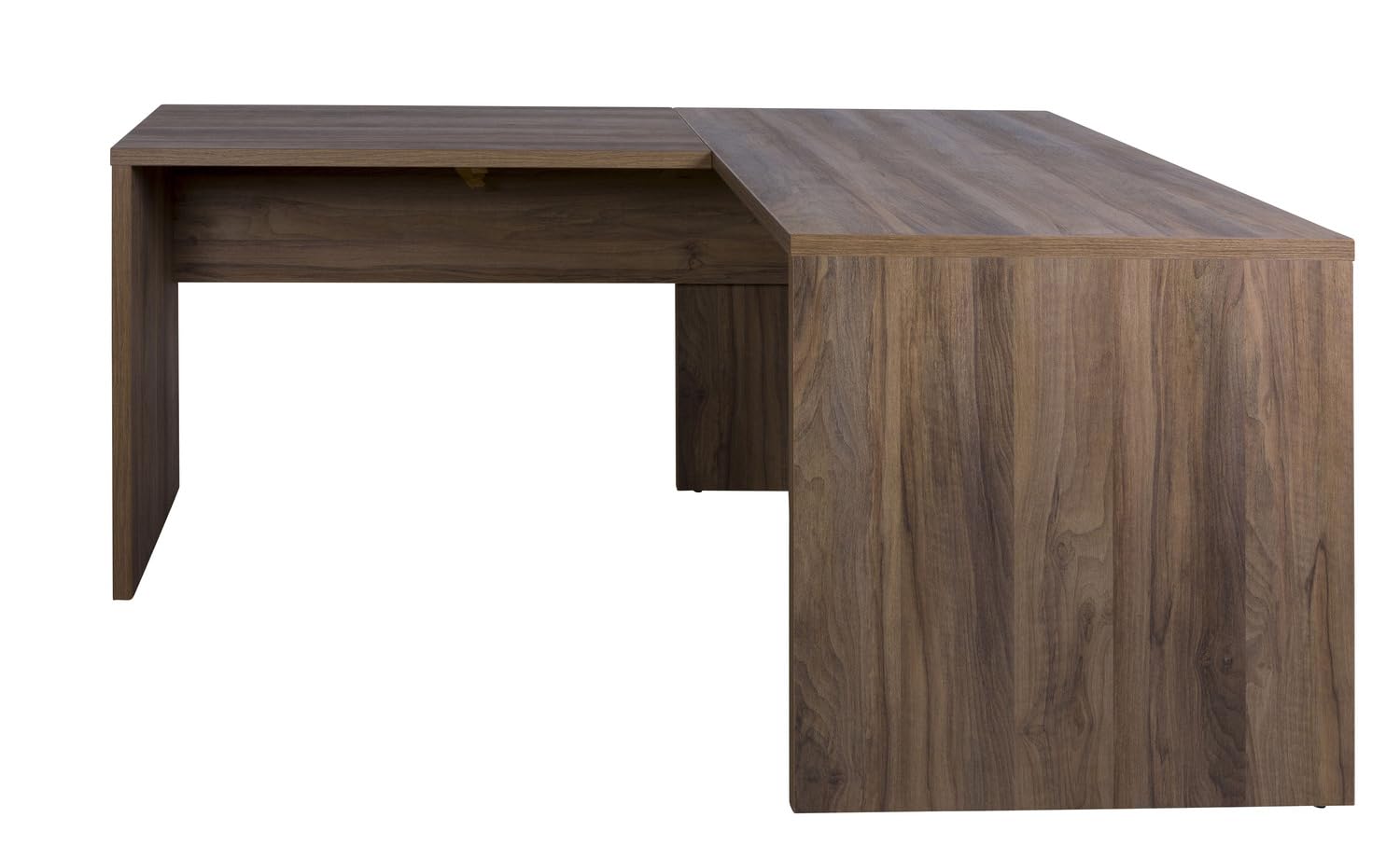 Composad Davinci Brera Scrivania Angolare 178 cm Noce Brera
