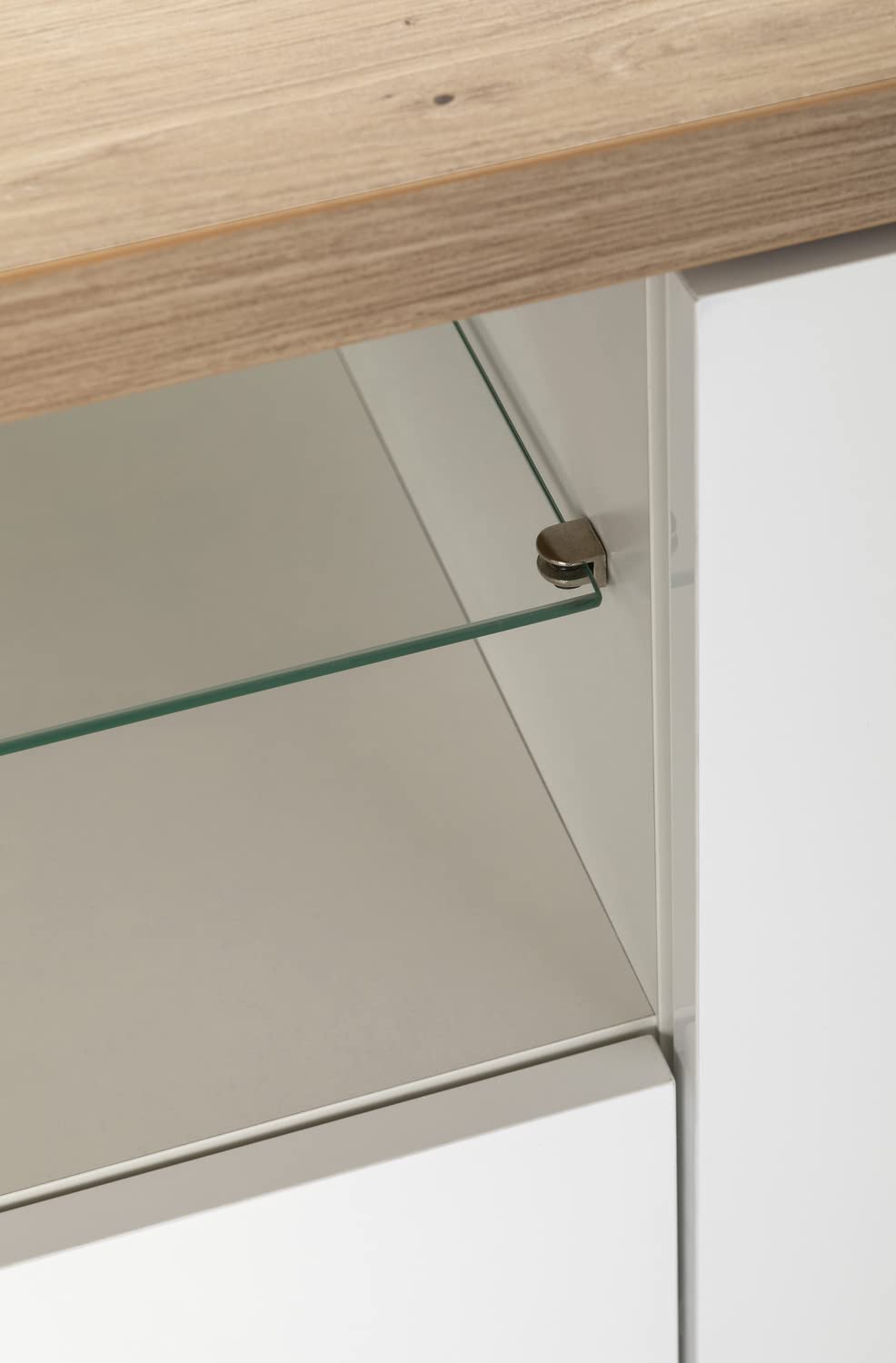 Composad Mundi Credenza 3 Cassetti 2 Ante Bianco Rovere