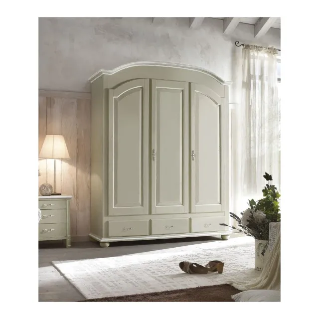 Epocantica Armadio 3 Ante 3 Cassetti Provenzale 181 cm