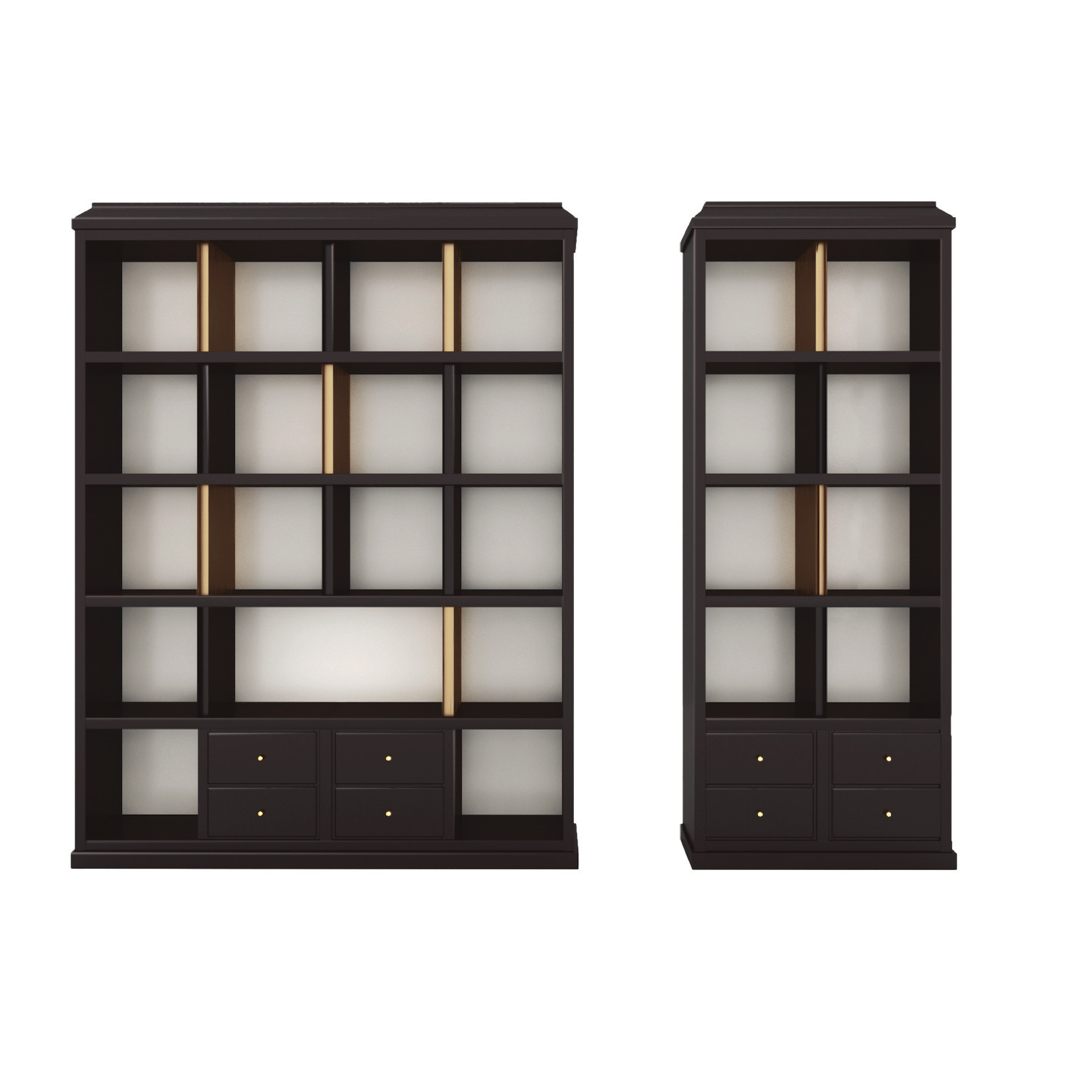 LCI Decora DC14P-DC15P libreria soggiorno