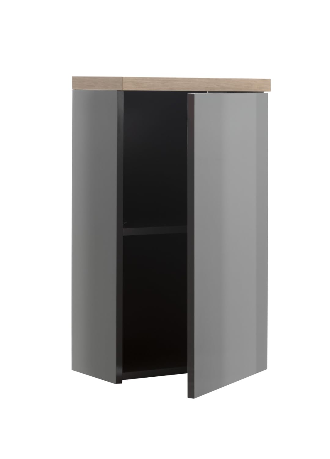 Composad Mundi Pensile Bagno 1 Anta 39 cm Grigio Titanio