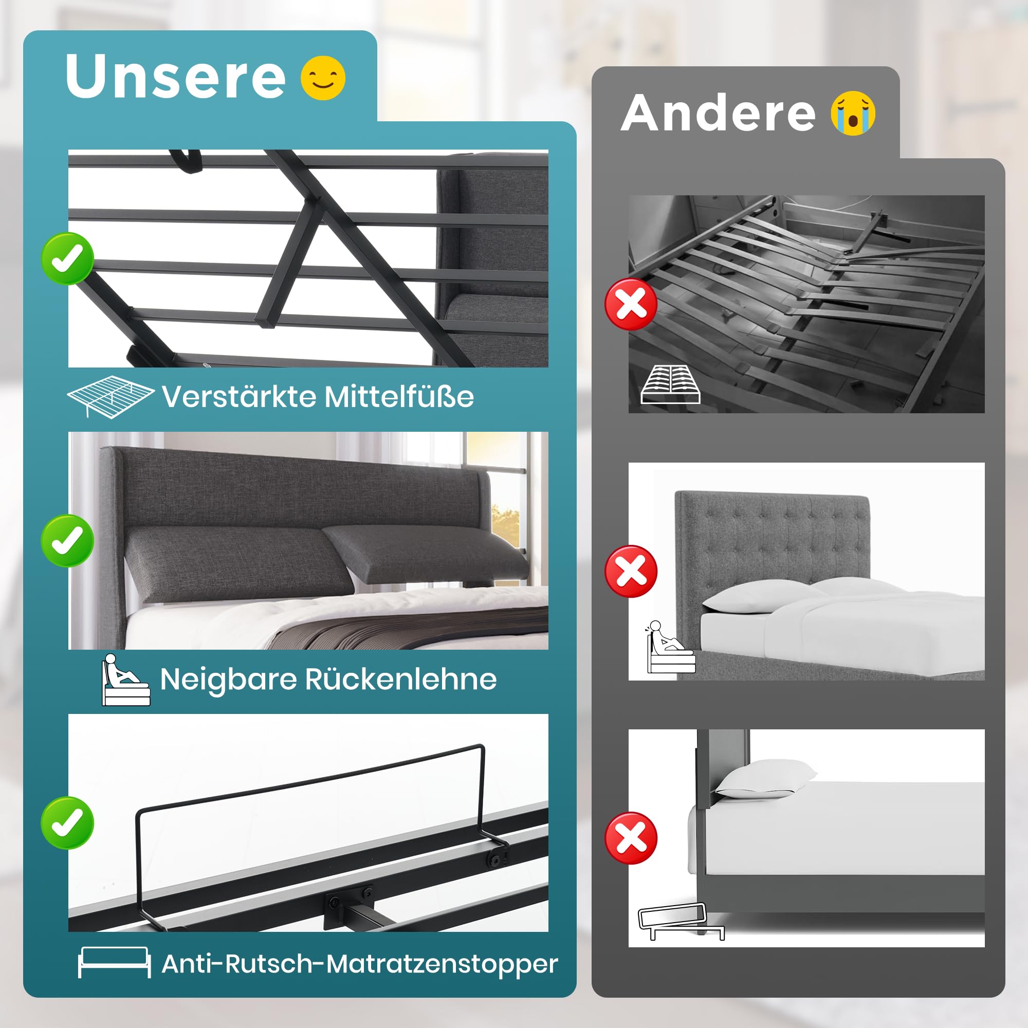 Dolamaní letto matrimoniale contenitore 160x200 grigio lino