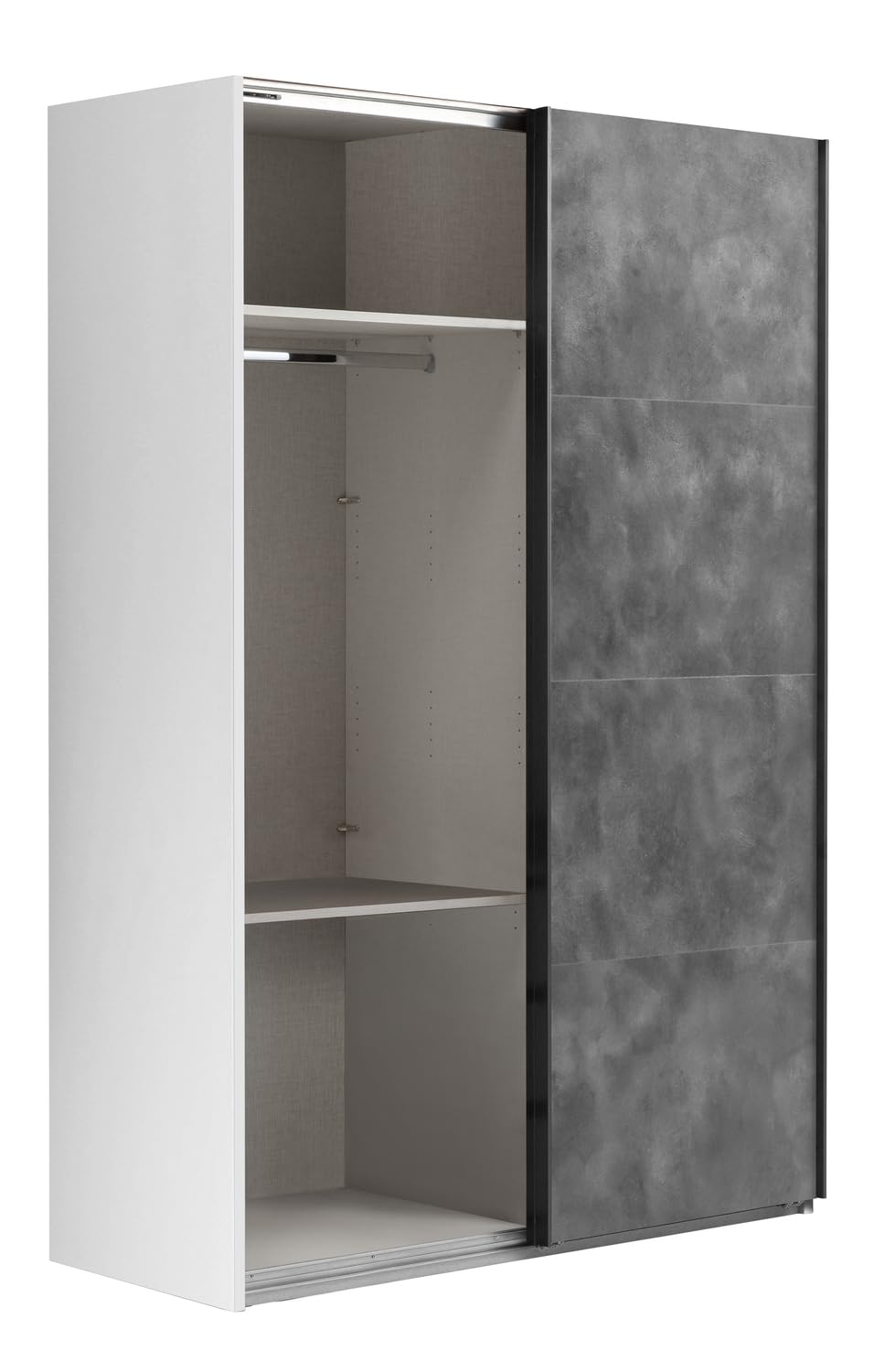 Composad Systema armadio 2 ante scorrevoli 150cm grigio bianco