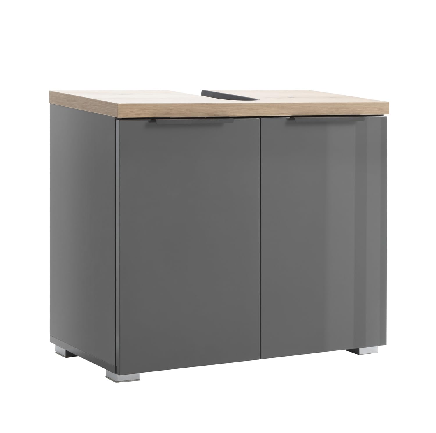 Composad Mundi Sottolavabo 2 Ante 70 cm Grigio Titanio