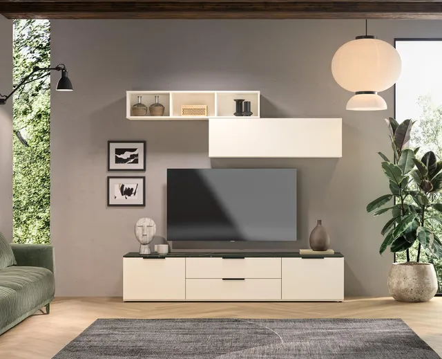 Composad Brina soggiorno completo 3 mobili porta TV 200