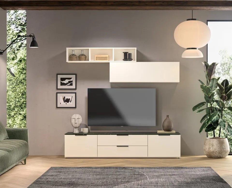 Composad Brina soggiorno completo 3 mobili porta TV 200
