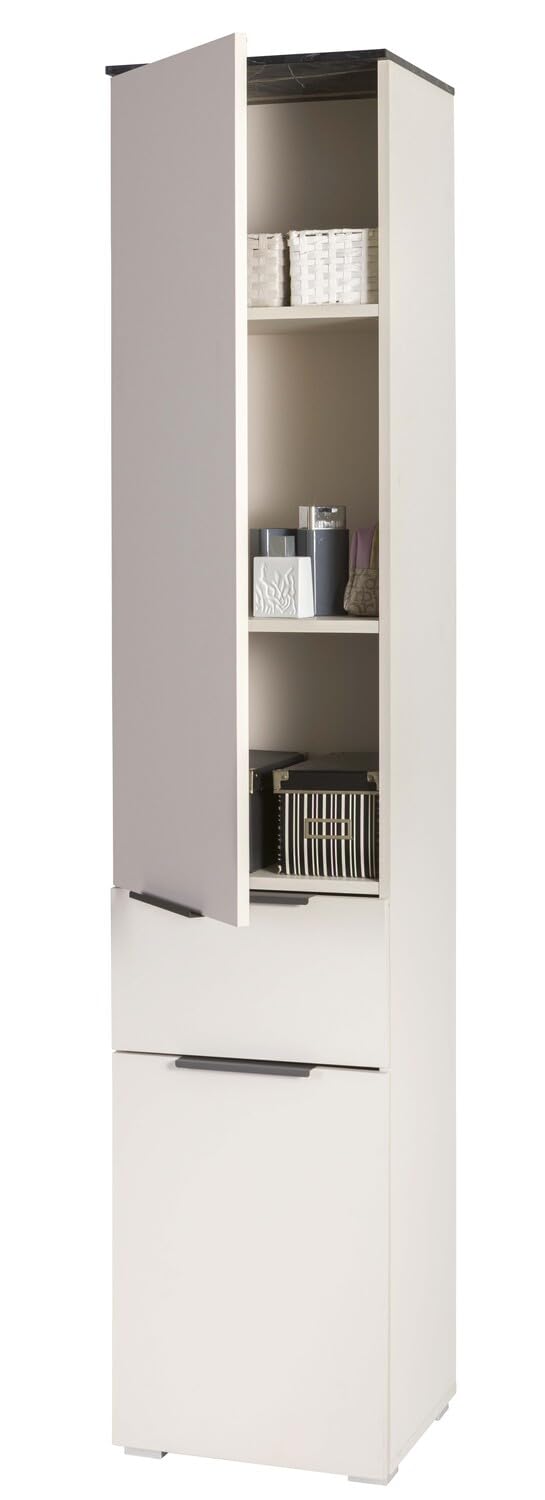 Composad Promessa Colonna Bagno 2 Ante Grigio Cashmere 39,6 cm