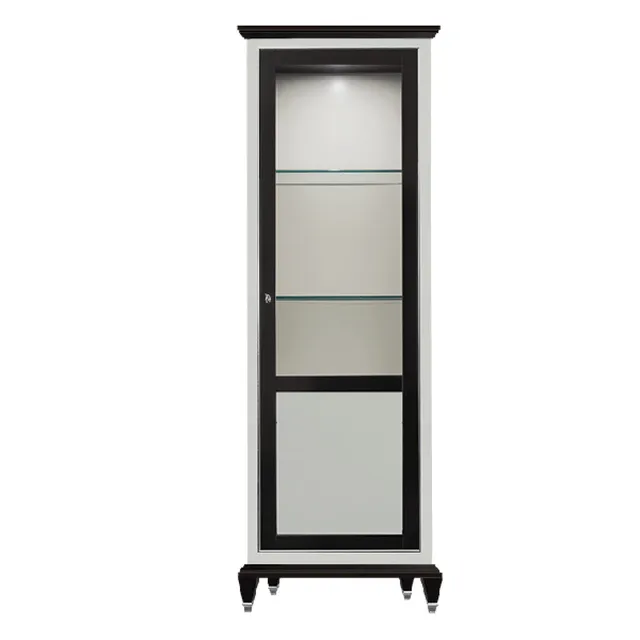 Decora P0220 vetrina 1 porta in vetro