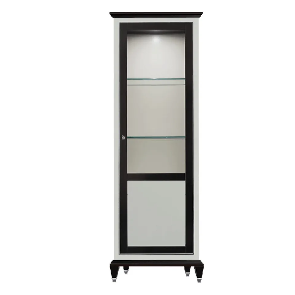 Decora P0220 vetrina 1 porta in vetro