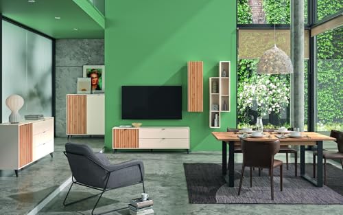 Composad Ilago Soggiorno Completo 5 Pezzi con Madia